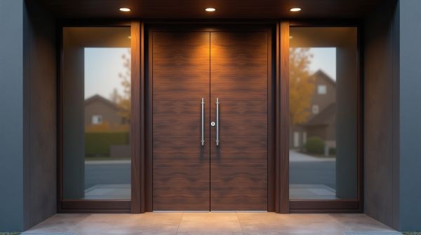 Améliorez votre sécurité avec une porte d'entrée PVC performante